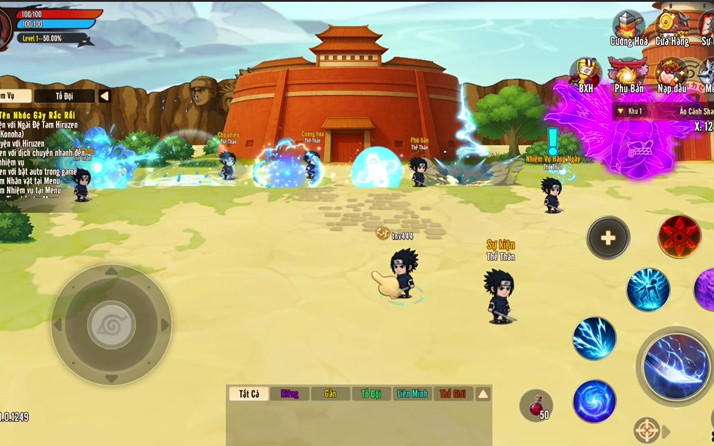 Nhan gia huyen thoai - MMORPG