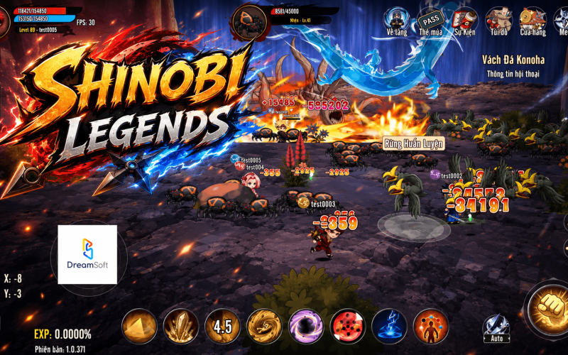 DỰ KIẾN RA MẮT SHINOBI LEGENDS